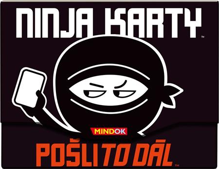 Mindok Ninja karty: Pošli to dál; 8595558302680