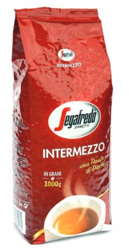 Segafredo Intermezzo Zrno 1kg; KAVA