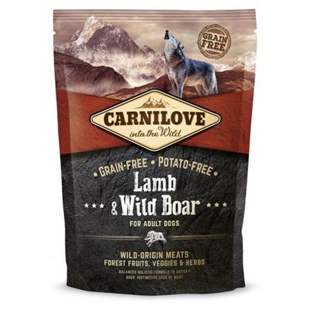 Carnilove Dog Lamb & Wild Boar for Adult 1,5kg; 74640