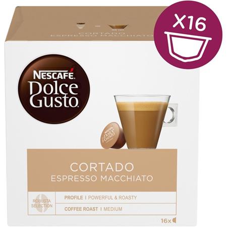 Nescafé Dolce Gusto Cortado, 16 kapslí; 40022620