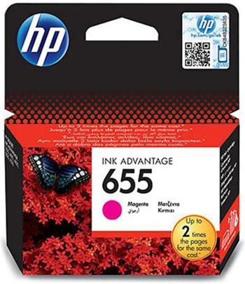 HP 655 (CZ111AE, purpurová) - originální; CZ111AE