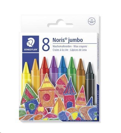 Staedtler Voskovky "Noris Club Jumbo", 8 barev; TS229NC8