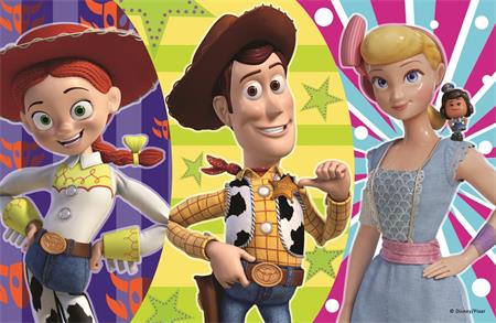 TREFL Puzzle Toy Story 4: Woody, Pastýřka a Jessie 54 dílků; 125797