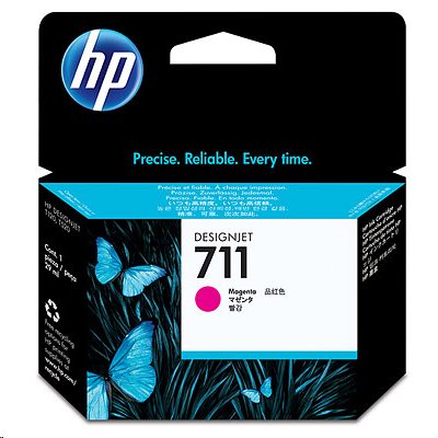 HP 711 (CZ131A, purpurová) - originální; CZ131A