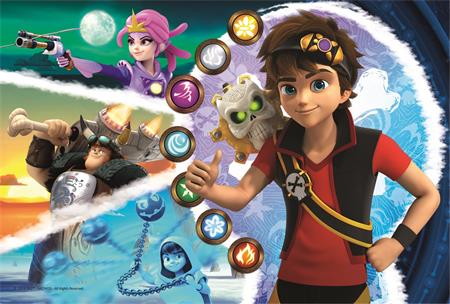 TREFL Puzzle Zak Storm: Překonání bouře 60 dílků; 124025