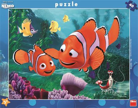 DINO Puzzle Hledá se Nemo: Nemo v bezpečí 40 dílků; 4040