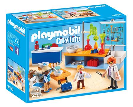 PLAYMOBIL Hodina chemie 9456; 126222