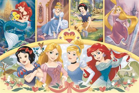 TREFL Puzzle Disney princezny MAXI 24 dílků; 125156