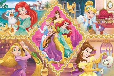 TREFL Puzzle Disney princezny a jejich dobrodružství 160 dílků; 122600