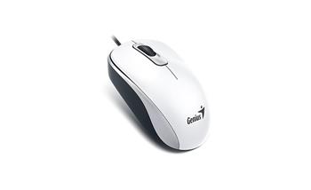 GENIUS DX-110 myš optická, USB, drátová, white; 31010116109