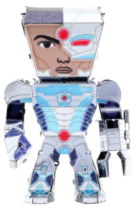 METAL EARTH 3D puzzle Justice League: Cyborg figurka; 120077