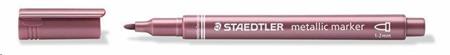 Staedtler Dekorační popisovač, metalická červená, 1-2 mm, kuželový hrot; TS8323232