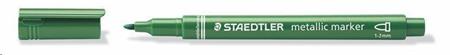 Staedtler Dekorační popisovač, metalická zelená, 1-2 mm, kuželový hrot; TS8323553