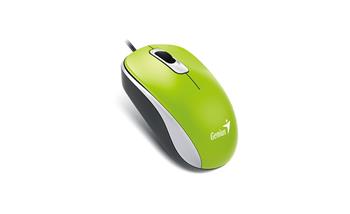 GENIUS DX-110 myš optická, USB, drátová, green; 31010116112