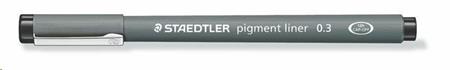 Staedtler Liner "Pigment Liner", černá, 0,3 mm; TS308039