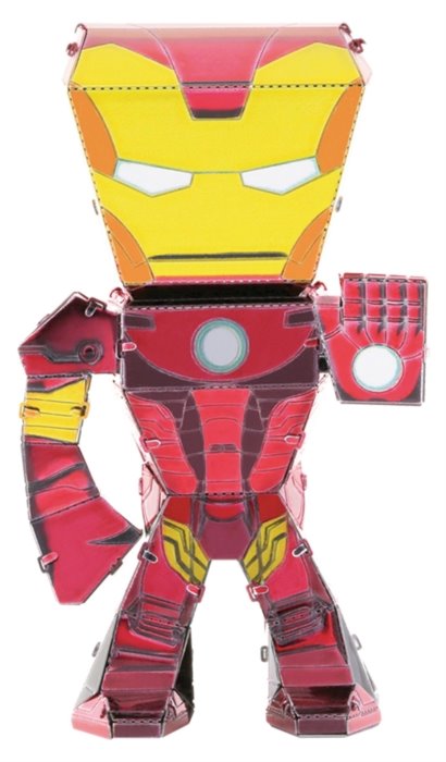 METAL EARTH 3D puzzle Avengers: Iron Man figurka; 120070