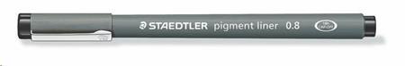 Staedtler Liner "Pigment Liner", černá, 0,8 mm; TS308089