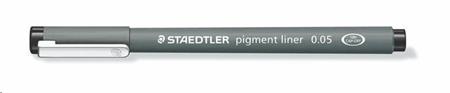 Staedtler Liner "Pigment Liner", černá, 0,05 mm; TS3080059