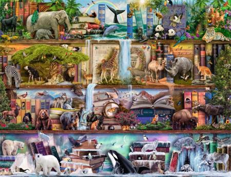 RAVENSBURGER Puzzle Království divokých zvířat 2000 dílků; 122661