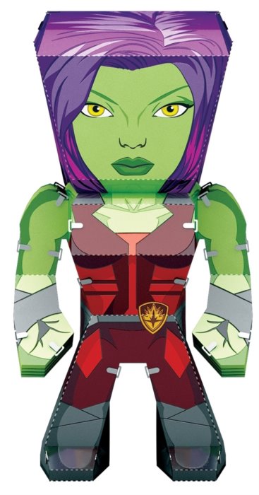 METAL EARTH 3D puzzle Strážci Galaxie: Gamora; 122754