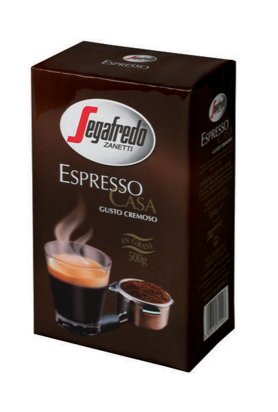 Segafredo Zanetti Espresso Casa, zrnková, 500g; KAVA