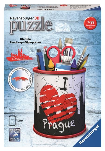 RAVENSBURGER 3D puzzle stojan: Praha 54 dílků; 124043