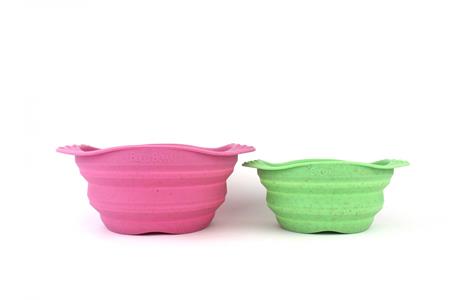 Miska pro psa, cestovní, BecoBowl Travel-green S, EKO; BG-753925