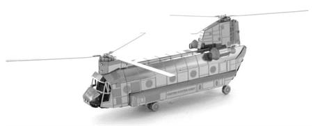 METAL EARTH 3D puzzle Vrtulník CH-47 Chinook; 112139