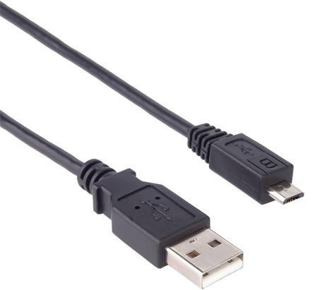 PremiumCord Kabel micro USB 2.0, A-B 1,5m  kabel navržený pro rychlé nabíjení; ku2m15f