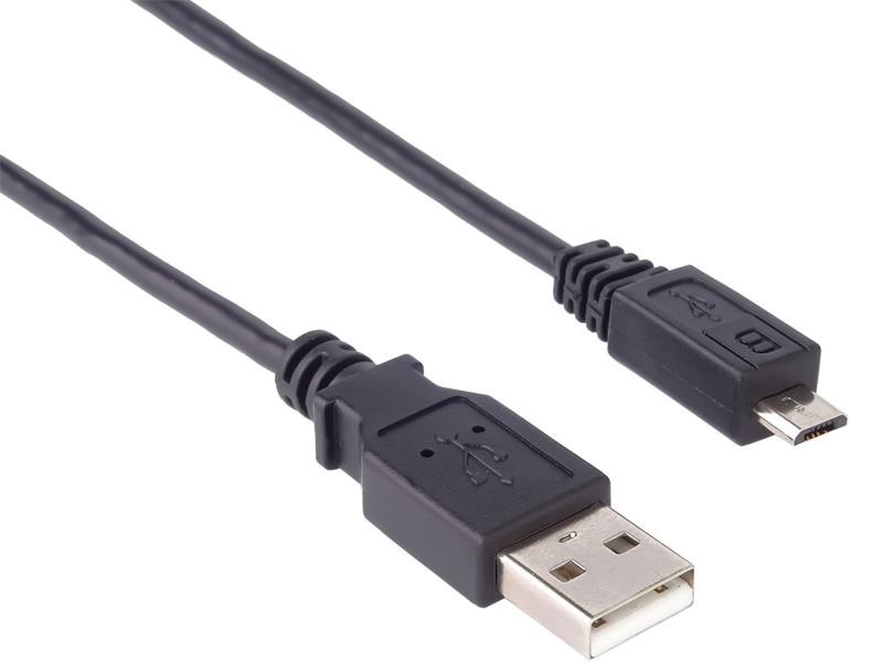 PremiumCord Kabel micro USB 2.0, A-B 2m; ku2m2f