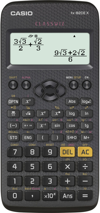 CASIO fx 82 CE X; FX 82 CE X