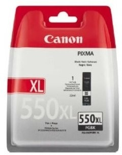 Canon PGI-550 XL BK, černá velká 2-pack; 6431B005