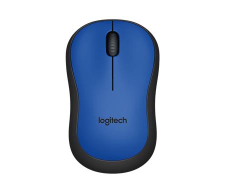 Logitech M220 Silent, modrá; 910-004879