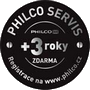 Philco 2+3 roky záruka