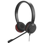 Jabra Evolve 20 Stereo USB Drát MS Černá-červená