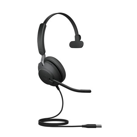 Jabra Evolve2 40 SE Mono USB Drát Černá