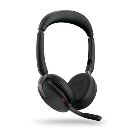 Jabra Evolve2 65 Flex Stereo ANC USB BT-USB Bezdrát Černá