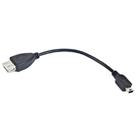 Kabel CABLEXPERT USB AF/mini BM, OTG, 15cm, pro tablety a smartphone