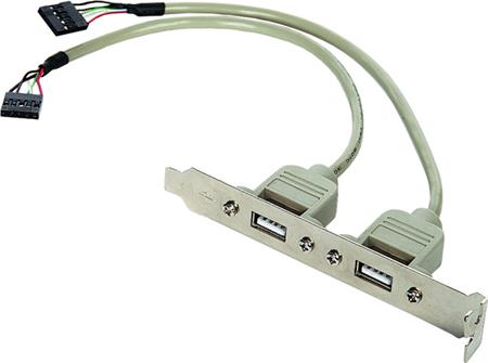 Kabel CABLEXPERT USB PORTY přídavné 2 x USB pro m/b