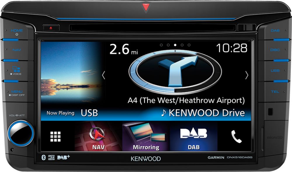 Dnx kenwood 7260 как включить блютуз