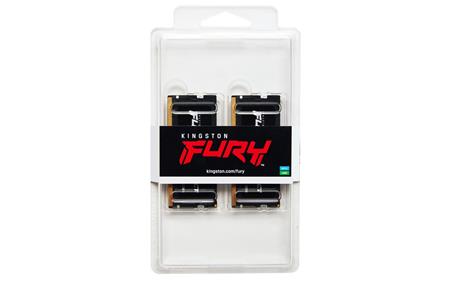 Kingston - 64GB 4800MT/s DDR5 CL38 SODIMM (Kit of 2) FURY Impact; KF548S38IBK2-64