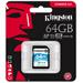 Kingston 64GB SecureDigital Canvas Go!