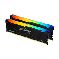Kingston DIMM DDR4 32GB (Kit of 2) 2666MT s CL16 FURY Beast RGB; KF426C16BB12AK2/32