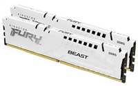 Kingston DIMM DDR5 32GB (Kit of 2) 6400MT s CL32 ECC FURY Beast EXPO Bílá; KF564C32BWEK2-32