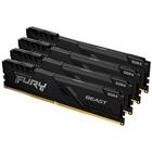 Kingston FURY Beast Black - 64GB (4x16) DDR4, 3200MHz, CL16, DIMM 1Gx8