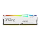 Kingston FURY Beast DDR5 16GB 6000MHz CL30 1x16GB RGB White