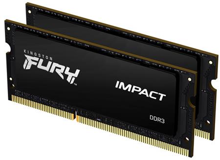 Kingston FURY Impact - 16GB (2x8) DDR3L, 1866MHz, CL11, SODIMM 1.35V