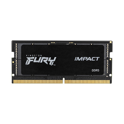 Kingston FURY Impact SO-DIMM DDR5 32GB 5600MHz CL40 2x16GB; KF556S40IBK2-32