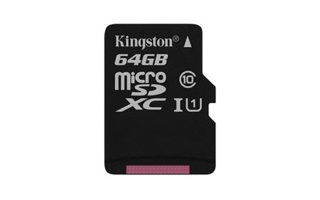 Kingston microSD Canvas Select 64GB
