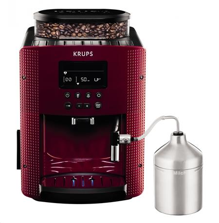 KRUPS Pisa Red + XS6000 Autocappuccino